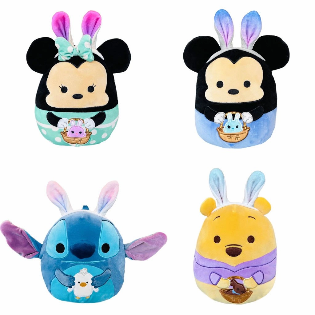 Squishmallows Disney Easter 8" Winnie the Pooh Easter Bunny Plush Toy