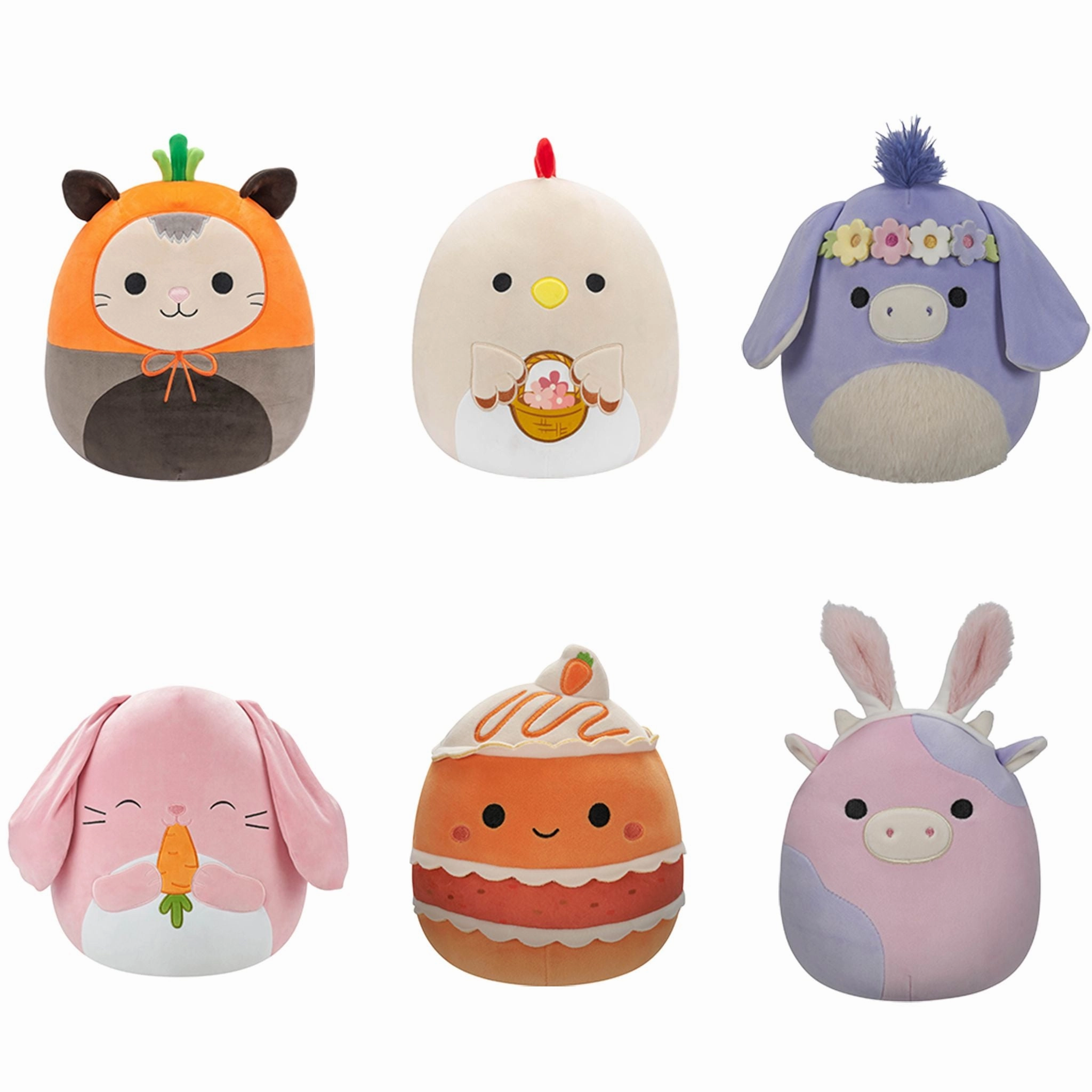 Squishmallows Easter Season 7.5 Inch Plush Bop The Bunny