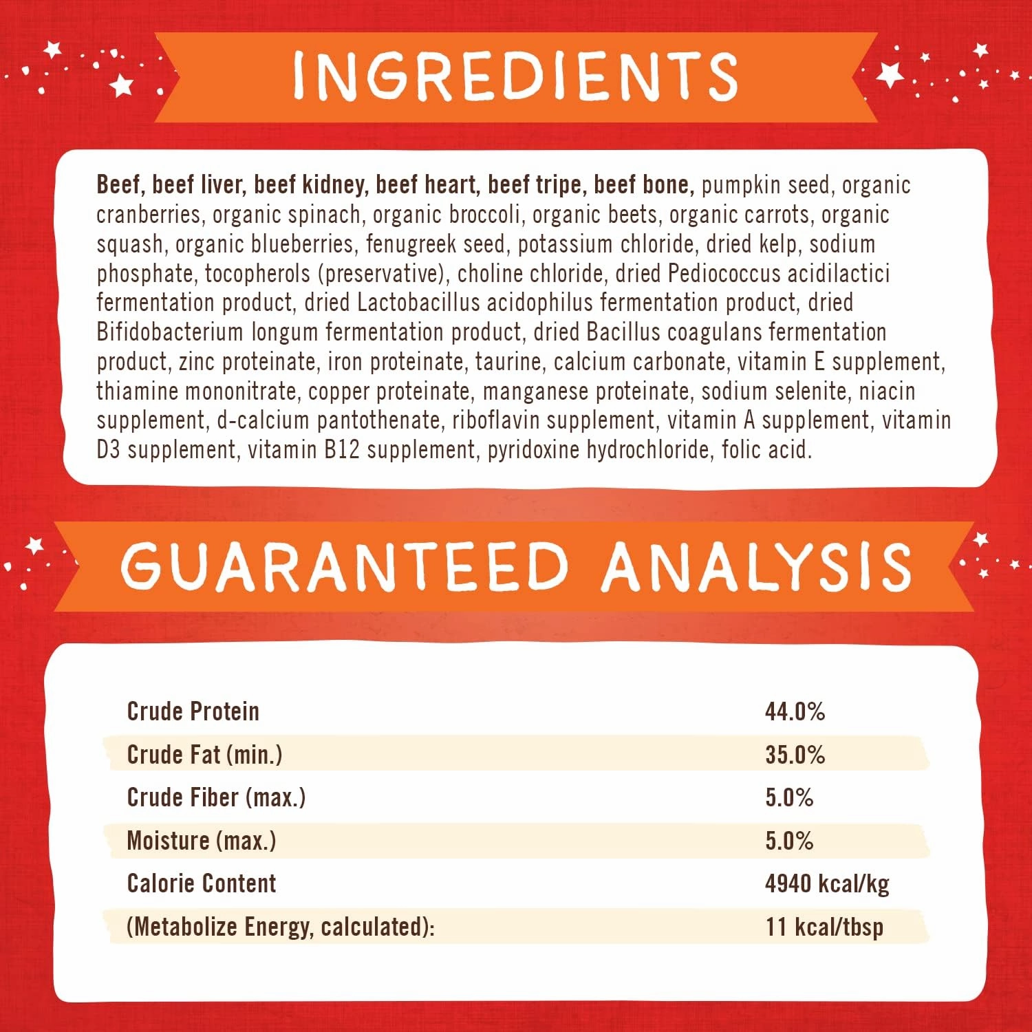 Stella & Chewy's Freeze-Dried Raw Marie’s Magical Dinner Dust - - Premium Beef Dog Food Topper with Organic Fruits & Vegetables - Perfect for Picky Eaters - 7oz