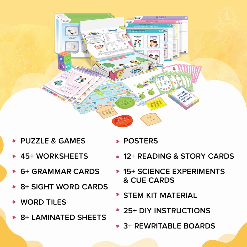 STEM Learning Education Kit (3-6 Years)