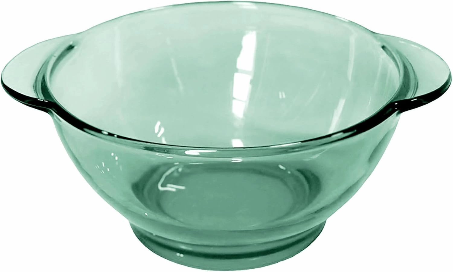 STPGoods Glass Dinner Plates - Set of 4, Blue Cobalt Transparent Glass Eating Plates, Circular Glass Dinnerware for Salad, Bread, Dinner (15.2 fl oz, Set of 4)