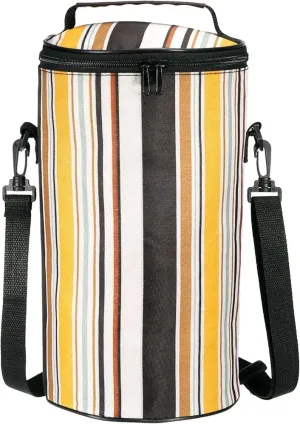 Striped Zipper Lunch Box Insulation Bag