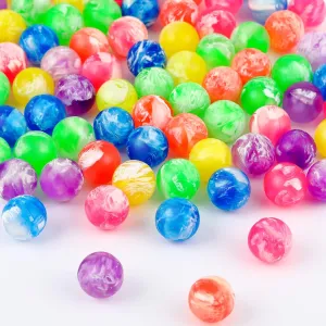 Sumind 100 Pcs Small Bouncy Balls in Bulk Rubber High Bouncing Balls for Birthday Party Favors Gift Game Prizes Vending Machines Fillers Outdoor Activities