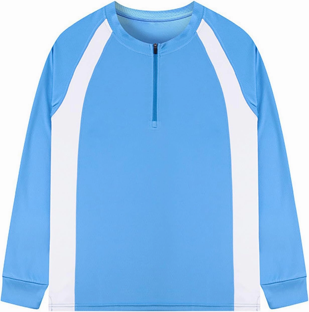 Summer Shirts for Men Color Blocks Long Sleeve Crew Neck Comfortable Athletic Sport Pants Comfy Fashion Trendy Tee