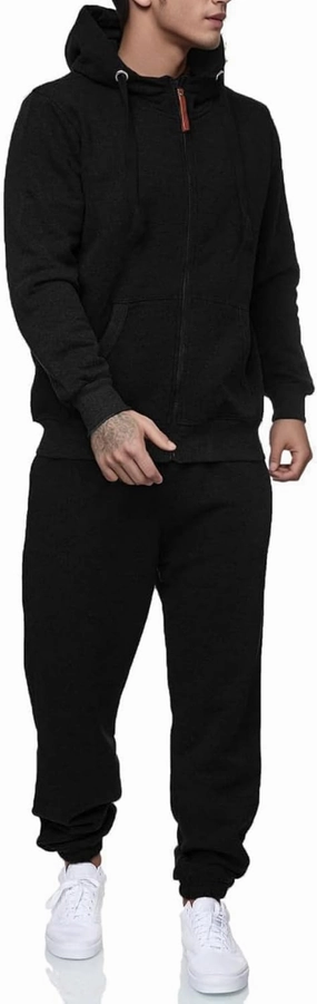 Sweatsuits for Men 2 Piece Men's Jogging Tracksuit Set Hoodie Casual Athletic Long Sleeve Zipper Suit Set