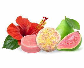 Sweet & Sassy 1 Shampoo Bars   1 Conditioner Bar, Made in the USA. All Natural, Organic, SLS Free, Plastic Free, Safe for Color Treated Hair (Hawaiian Hibiscus)