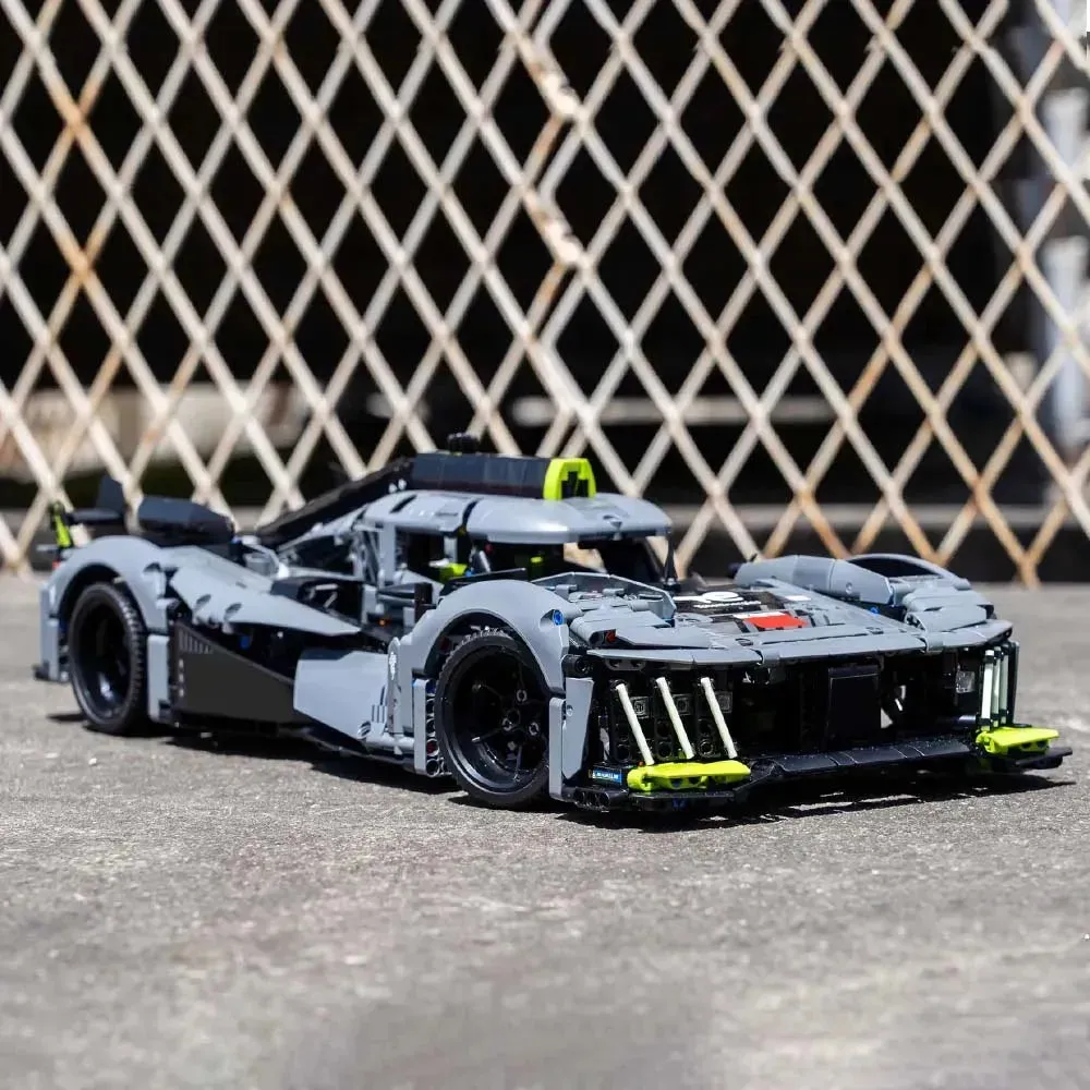 Tech PEUGEOT 9X8 24H Le Mans Hybrid Hypercar Bricks Toy