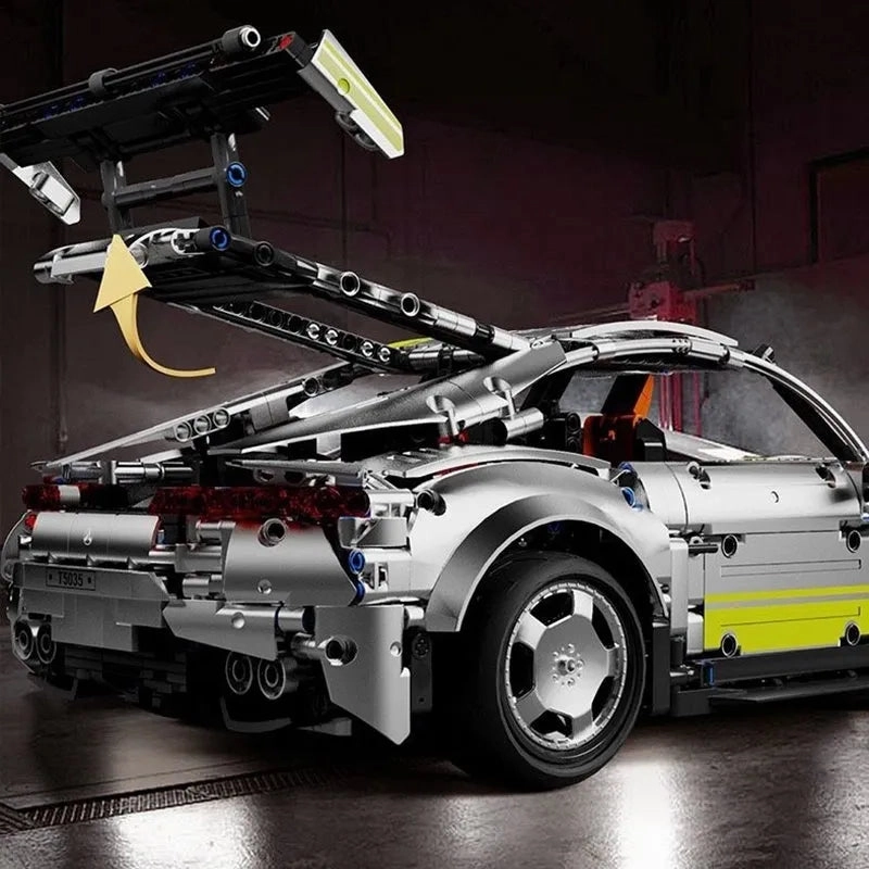 Tech Classic MOC AMG GT Super Racing Car Bricks Toy T5035