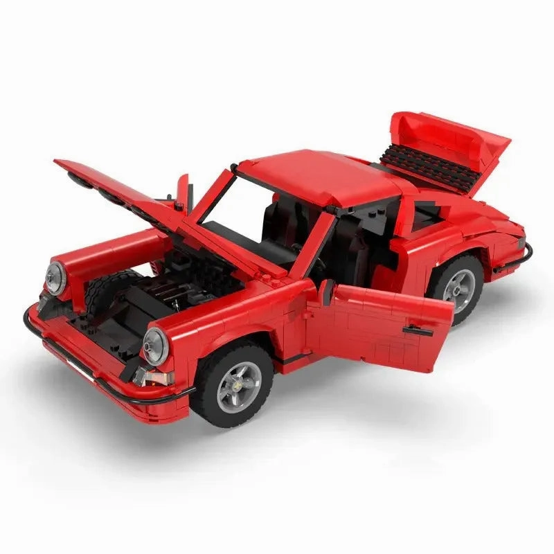 Tech MOC 61045 Porsche 911 Super Racing Car Bricks Toys
