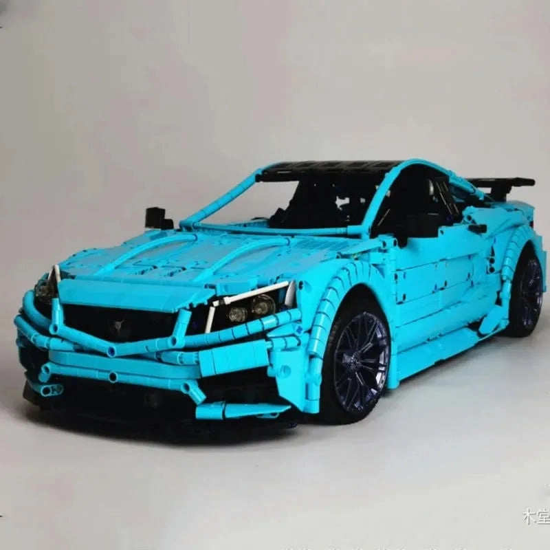 Tech MOC C63 AMG Racing Car Bricks Toy T5002