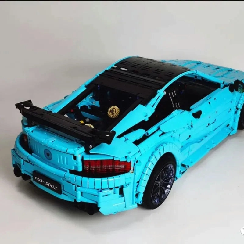 Tech MOC C63 AMG Racing Car Bricks Toy T5002