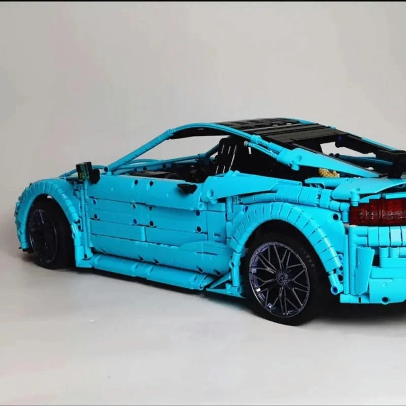 Tech MOC C63 AMG Racing Car Bricks Toy T5002
