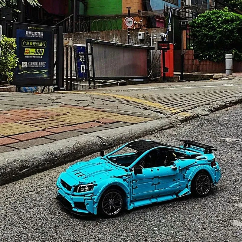 Tech MOC C63 AMG Racing Car Bricks Toy T5002