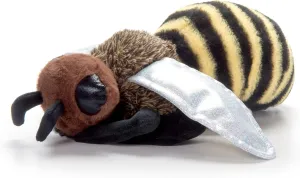 The Petting Zoo Bee Stuffed Animal Plushie, Gifts for Kids, Wild Onez Insect Animals, Yellow Bee Plush Toy, 12 inches
