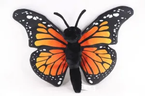 The Petting Zoo, Butterfly Stuffed Animal, Gifts for Girls, Wild Onez Orange Monarch Butterfly Plush Toy (20 inch), Large