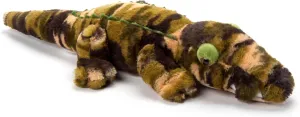 The Petting Zoo Camo Green Gator Stuffed Animal Plushie, Gifts for Kids, Camo Wildlife Animals, Gator Plush Toy 21 Inches