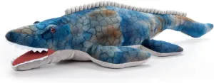 The Petting Zoo Mosasaurus Stuffed Animal Plushie, Dinosaur Animals, Dinosaur Plush Toy 22 inches