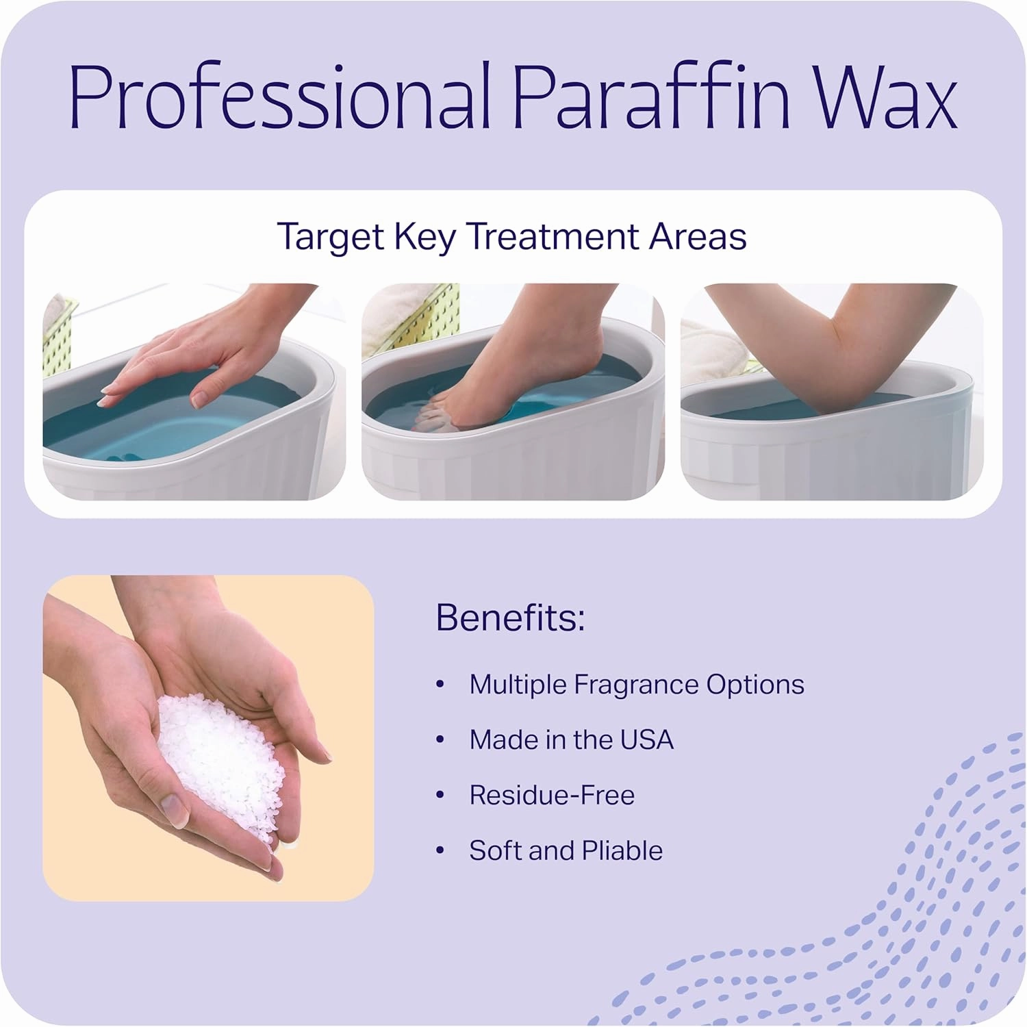 Therabath Paraffin Wax Refill - Thermotherapy - Use to Relieve Arthritis Discomfort, Stiff Muscles, & Dry Skin - For Hands, Feet, Body - Deeply Hydrates - Made in USA, 6 lb. Fresh Squeezed Lemon