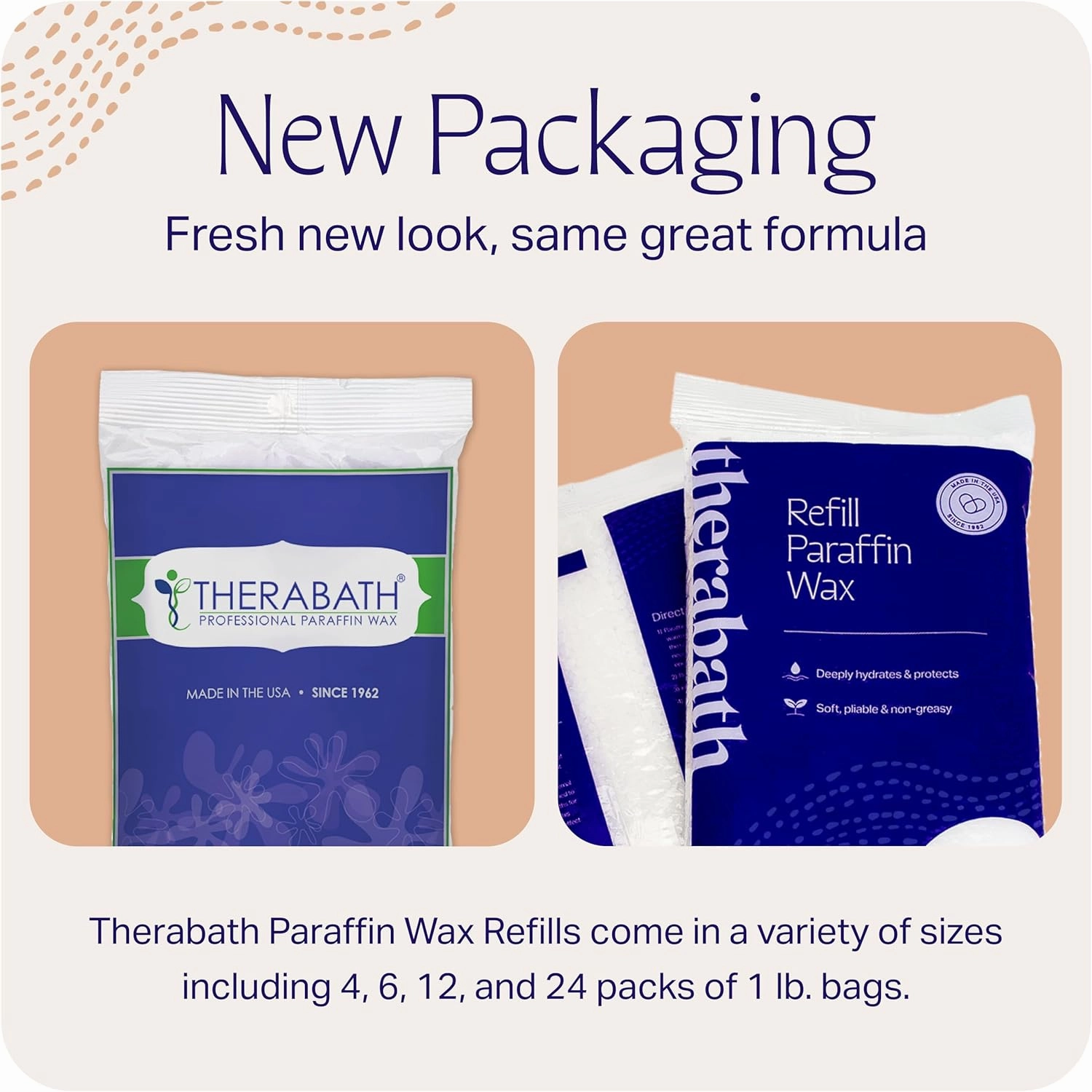 Therabath Paraffin Wax Refill - Thermotherapy - Use to Relieve Arthritis Discomfort, Stiff Muscles, & Dry Skin - For Hands, Feet, Body - Deeply Hydrates - Made in USA, 6 lb. Fresh Squeezed Lemon