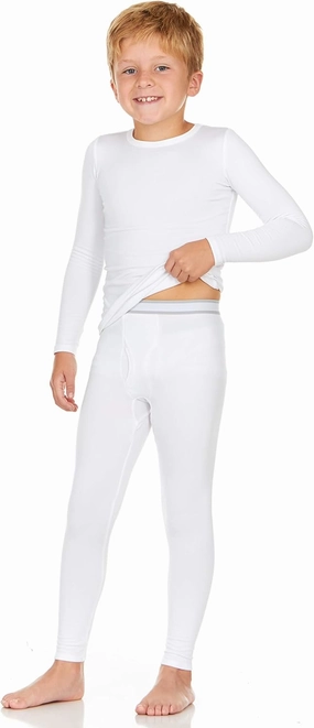 Thermajohn Thermal Underwear for Kids, Boys Thermal Underwear Set, Base Layers for Skiing, Long Johns for Boys Kids