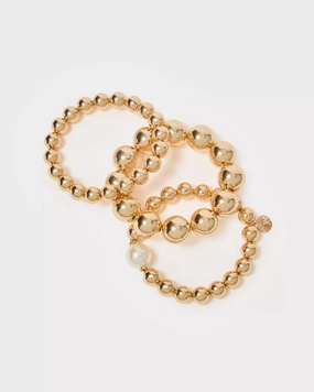 TIDEPOOL TREASURES BRACELET | GOLD METALLIC