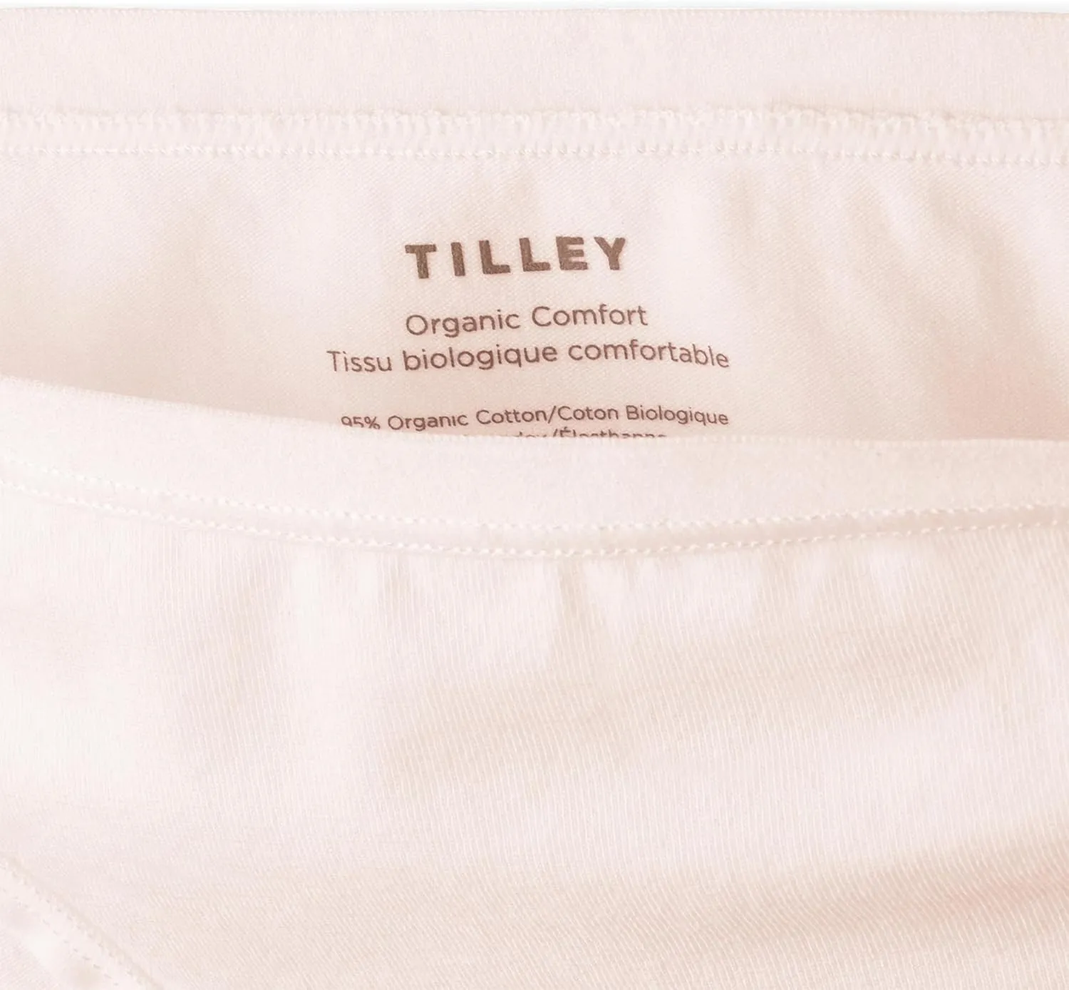 Tilley Women's Organic Cotton High Rise Panty 2-Pack – Soft Touch, Naturally Breathable