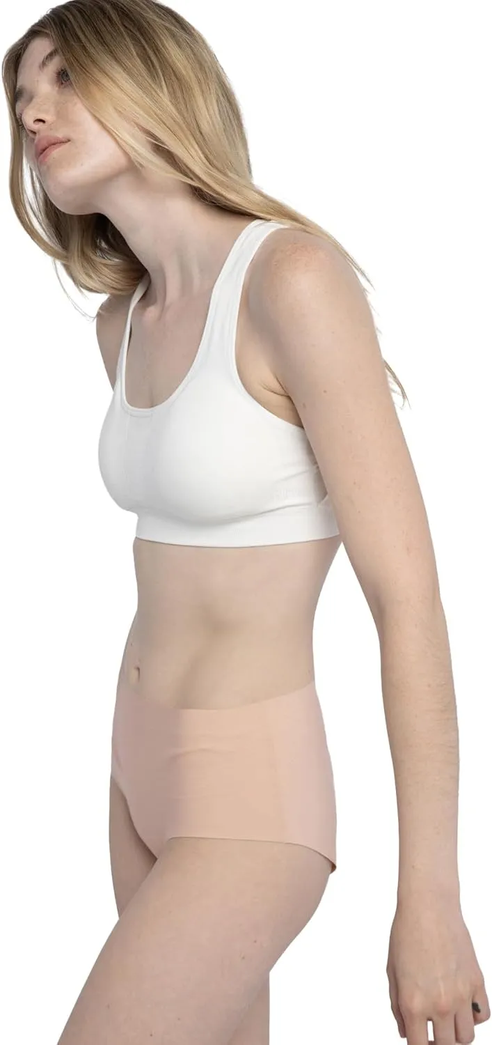 Tilley Women's Organic Cotton High Rise Panty 2-Pack – Soft Touch, Naturally Breathable