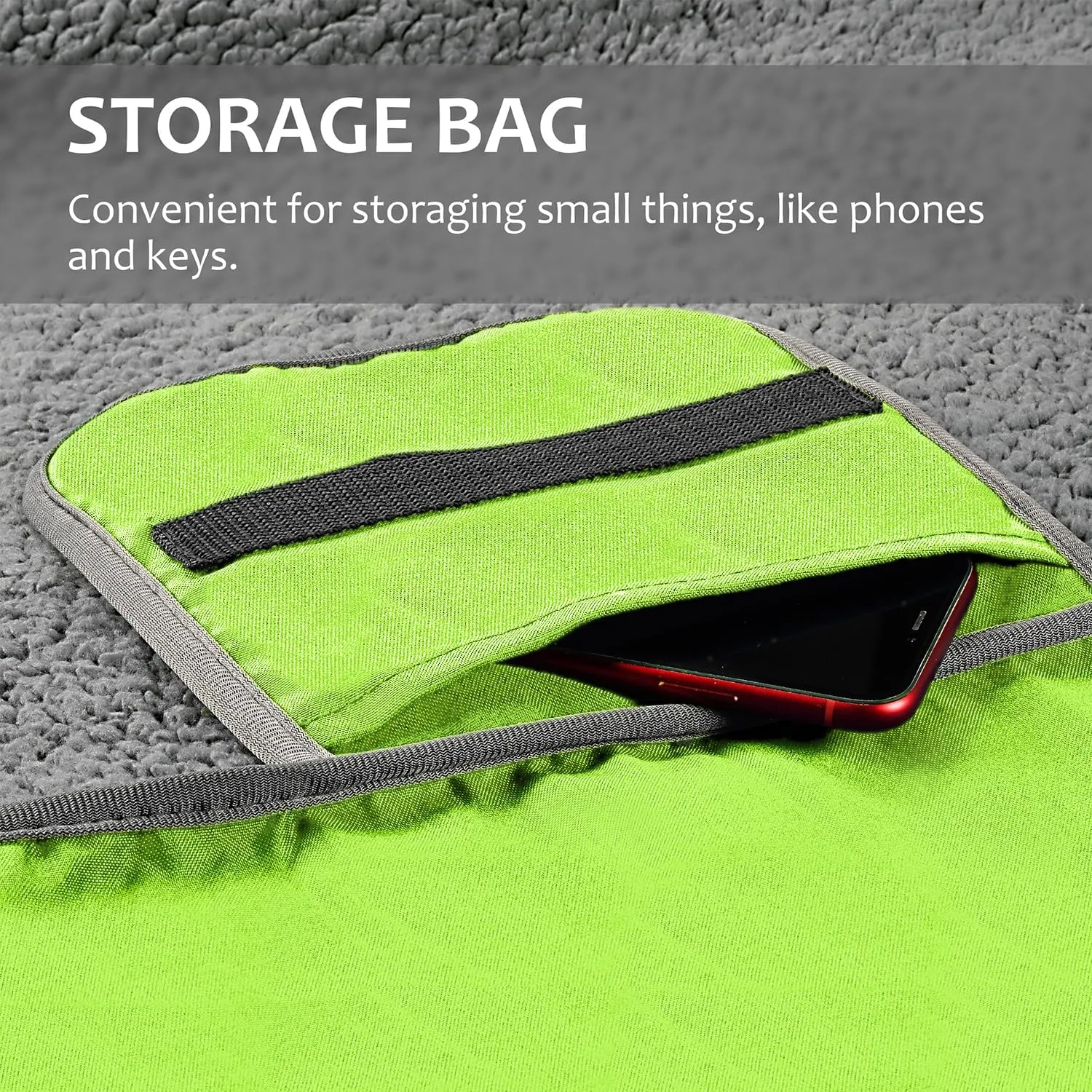 Tirrinia Outdoors Waterproof Camping Blanket,Sherpa Fleece Warm Windproof Soccer Stadium Blanket for Car Football Beach Concerts,51''X 59''