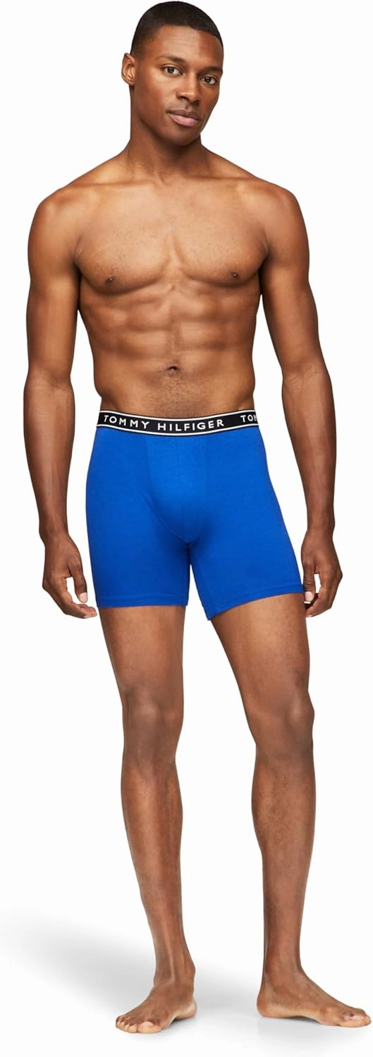 Tommy Hilfiger Men's Cotton Stretch 4-pack Boxer Brief