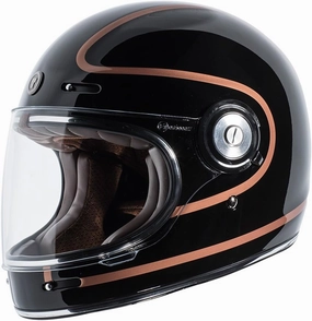 TORC T1/ Newport Retro Fiberglass Full-Face-Helmet-Style Motorcycle Helmet