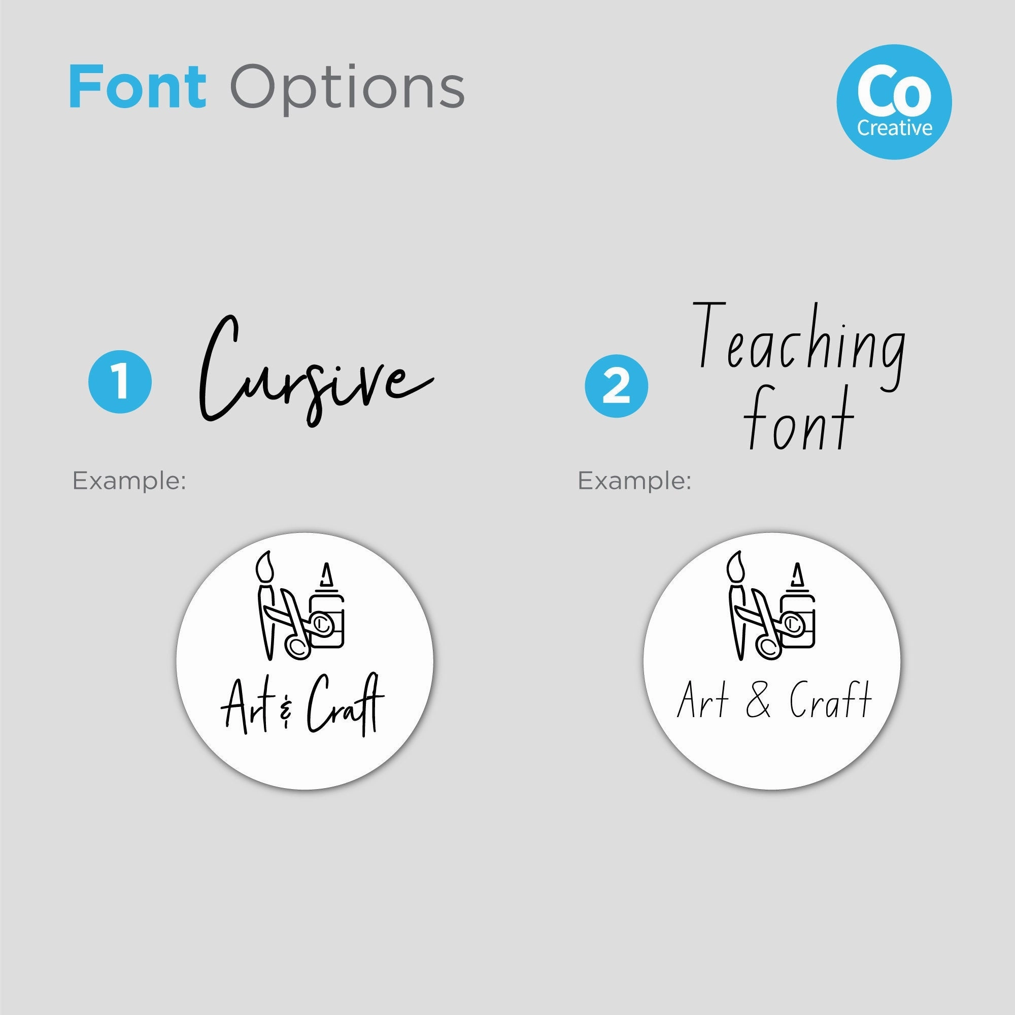 Toy Storage Labels with Illustrations for Ikea Trofast - Acrylic Black and White