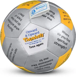 Trainers Warehouse 6" Thumball Collection, 32 Prompts for Conversation, Team Building, Relationship and Training