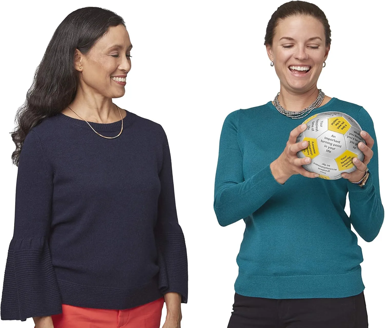 Trainers Warehouse 6" Thumball Collection, 32 Prompts for Conversation, Team Building, Relationship and Training