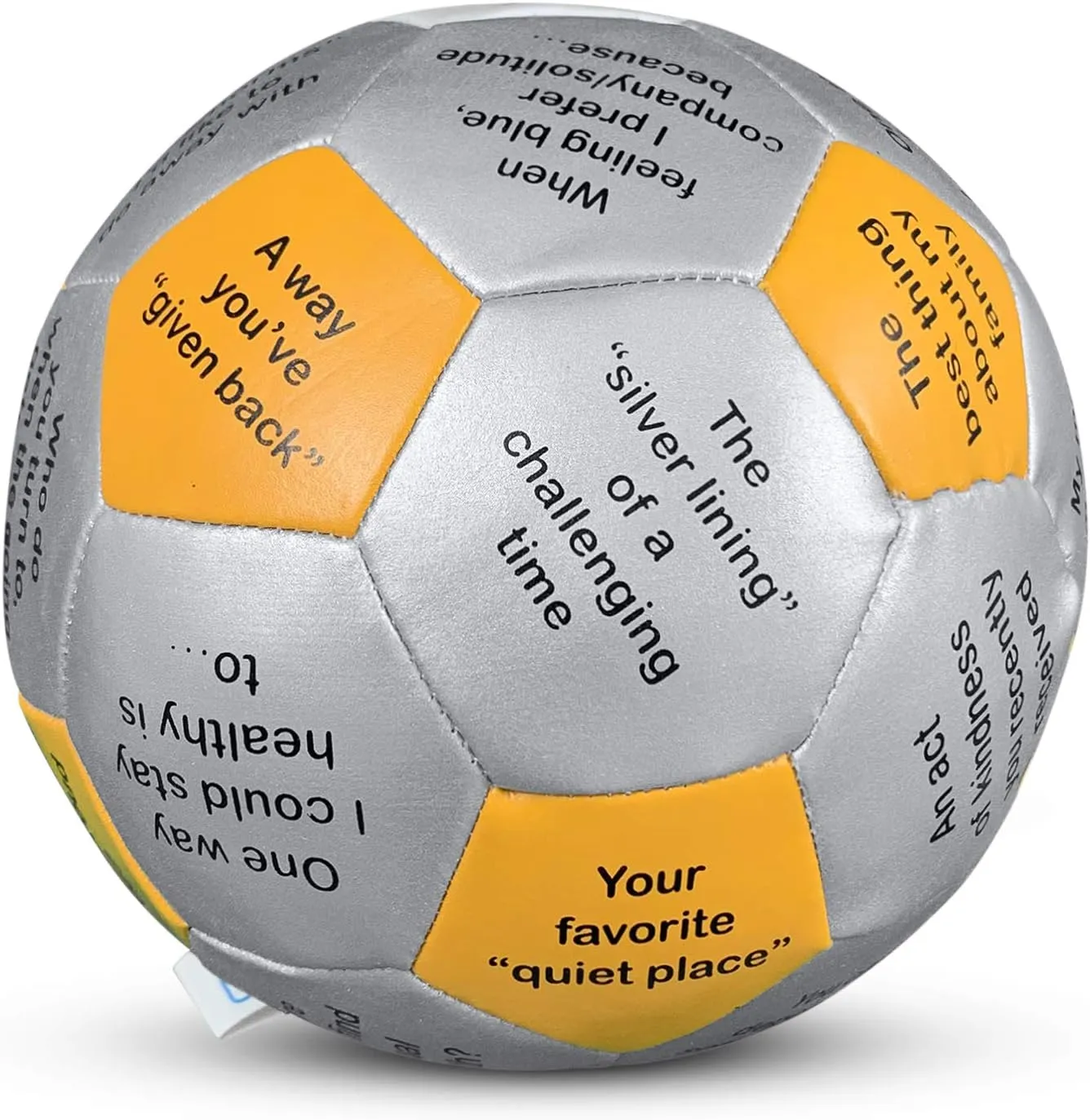 Trainers Warehouse 6" Thumball Collection, 32 Prompts for Conversation, Team Building, Relationship and Training