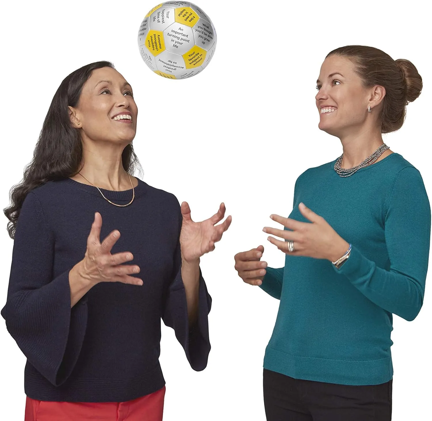 Trainers Warehouse 6" Thumball Collection, 32 Prompts for Conversation, Team Building, Relationship and Training