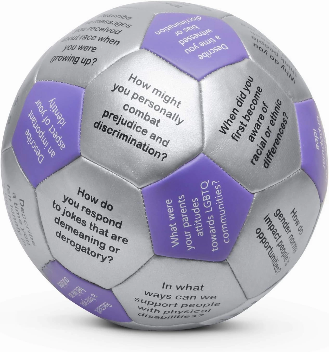 Trainers Warehouse 6" Thumball Collection, 32 Prompts for Conversation, Team Building, Relationship and Training