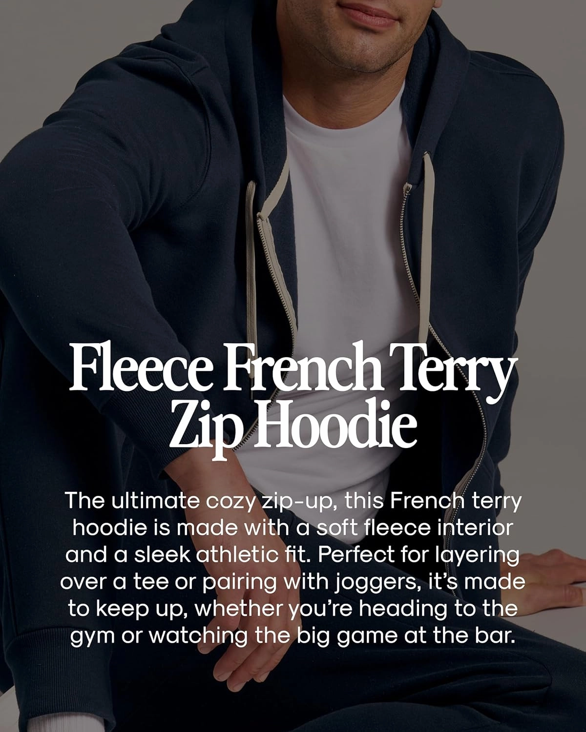 True Classic Mens Hoodies – Fleece Pullover, Zip-Up Hoodies for Men & Active Mens Hooded Sweatshirts