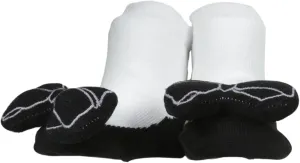 Trumpette Baby Girls Socks-1 Pair, Lucia Rattle-Black, 0-12 Months