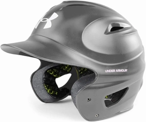 UA Classic NOCSAE Certified Youth Matte Molded Batter's Helmet: Size 6 3/4 & Under