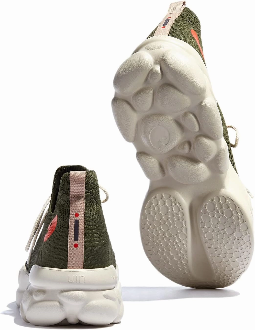 UIN Men's Chunky Fashion Sneakers Walking Casual Comfortable Art Painted Travel Designer Dad Shoes Ronda