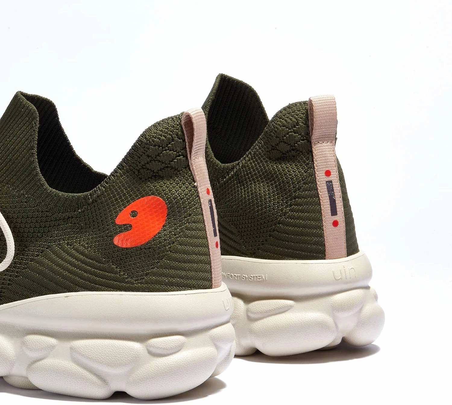 UIN Men's Chunky Fashion Sneakers Walking Casual Comfortable Art Painted Travel Designer Dad Shoes Ronda