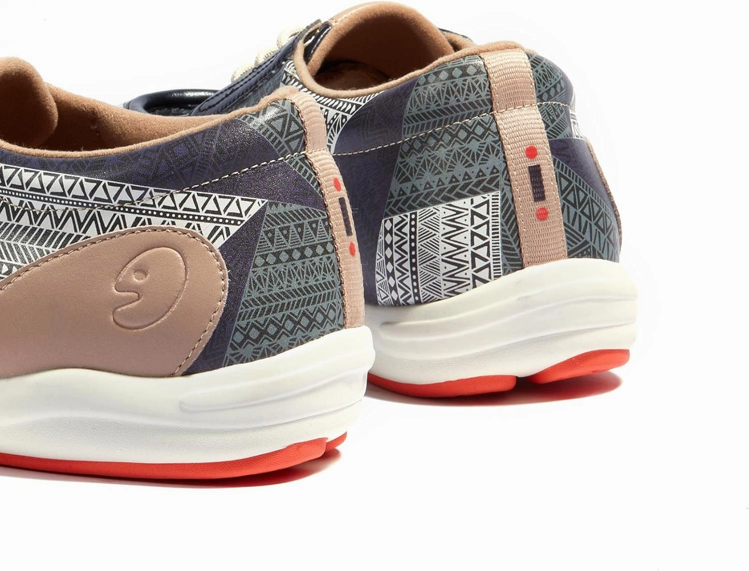UIN Men's Fashion Platform Sneaker Slip On Walking Casual Comfortable Art Painted Travel Shoes Andalusia