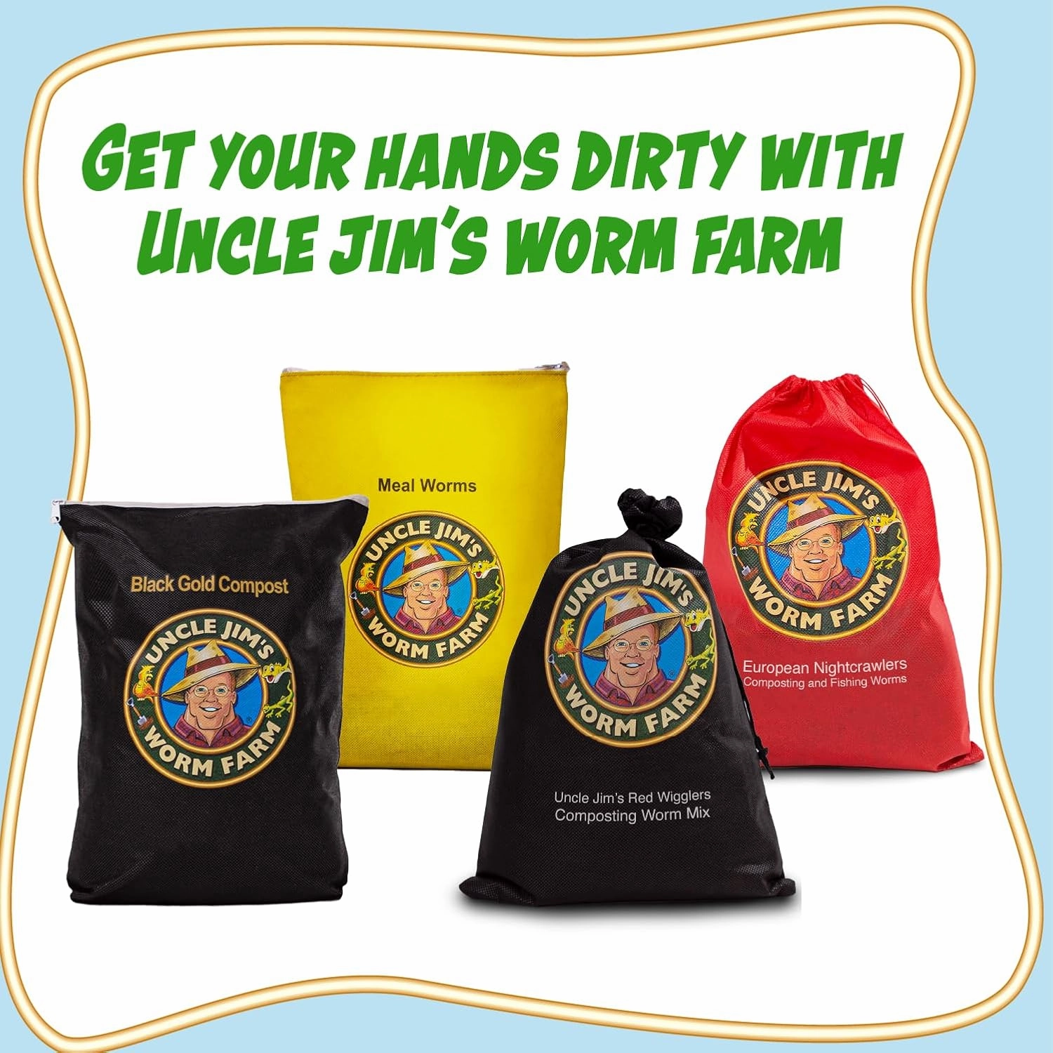 Uncle Jim's Worm Farm 5000 Count Mealworms for Reptiles and Chickens | Mealworms for Feeding Lizard, Gecko, Bearded Dragons, Chickens, Birds, and More | Suitable for Fishing Bait