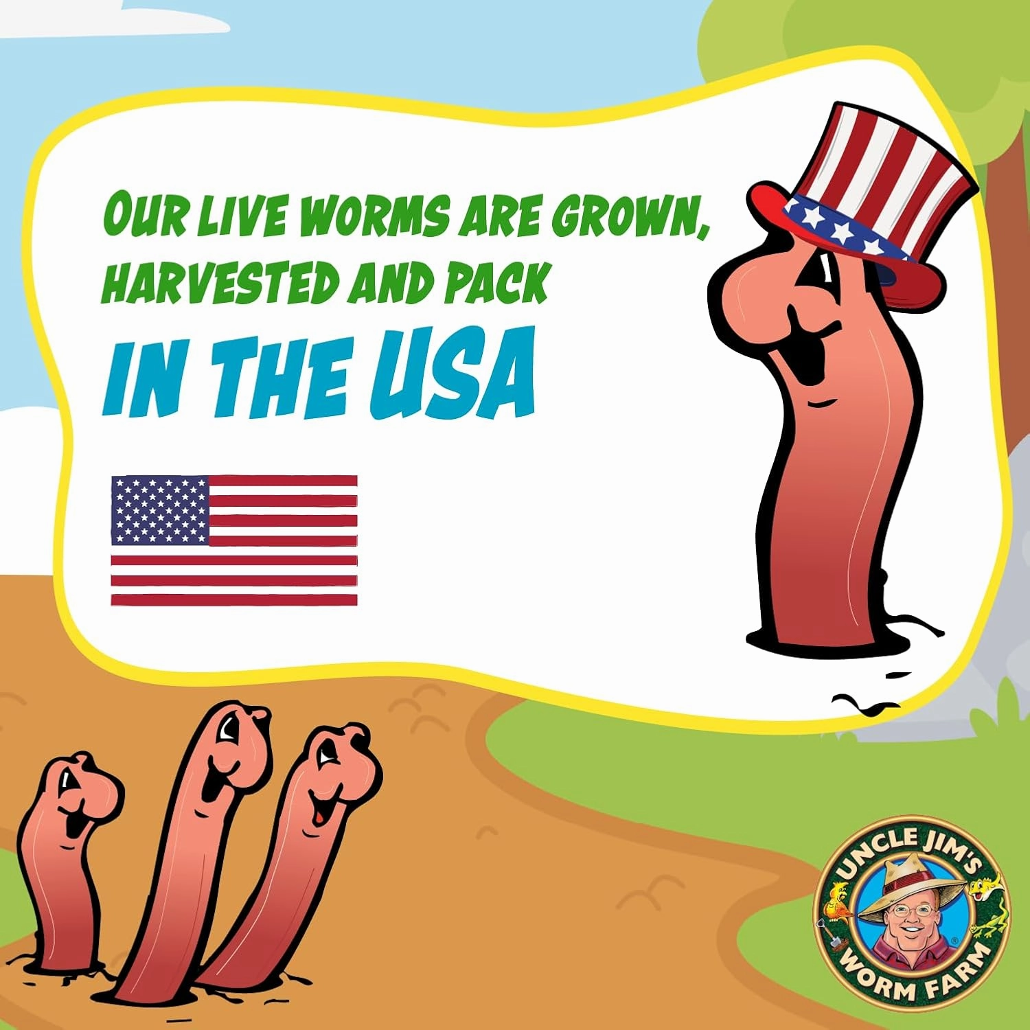 Uncle Jim's Worm Farm 5000 Count Mealworms for Reptiles and Chickens | Mealworms for Feeding Lizard, Gecko, Bearded Dragons, Chickens, Birds, and More | Suitable for Fishing Bait