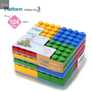 UNiPLAY Platform with 124pcs Soft Building Blocks (#UB014)