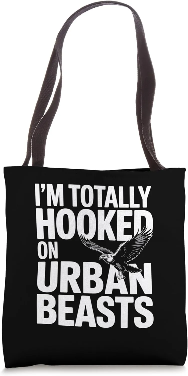 Urban Nature Watchers City Wildlife Enthusiasts Eco Fans Tote Bag