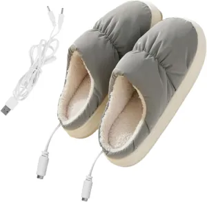 VALICLUD Heating Foot Shoes Outdoor Shoe Warmer Foot Spa Machine Kit Cold Weather Warm Slippers Hard Skin Remover