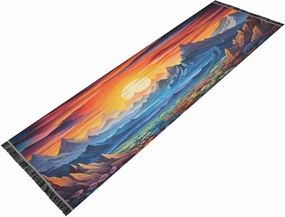 Valley of Colors Washable Entryway Runner Rug, Non-Shedding Decor Area Carpet Non-Slip Rug for Bedroom Kitchen Hallway