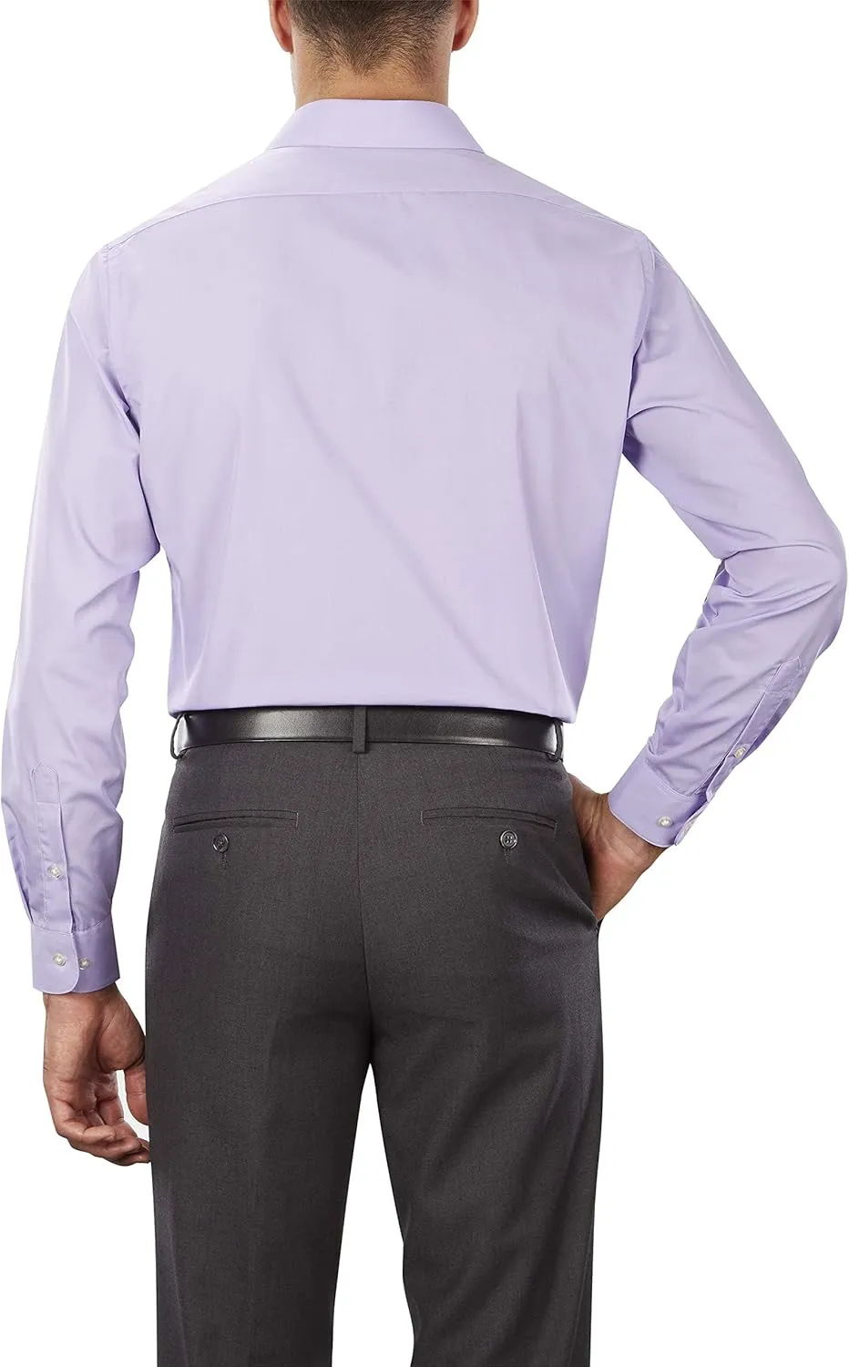 Van Heusen Men's Dress Shirt Regular Fit Poplin Solid