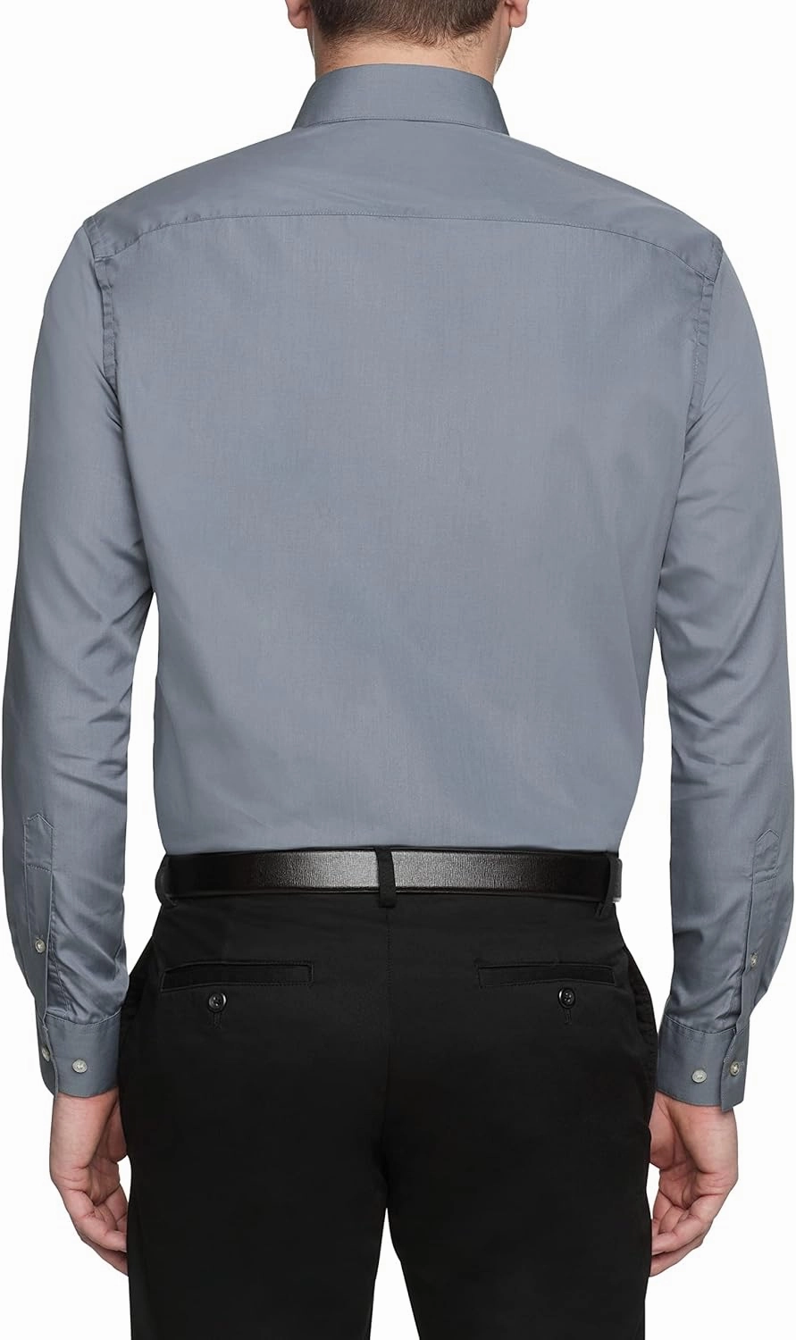 Van Heusen Men's Dress Shirt Regular Fit Poplin Solid